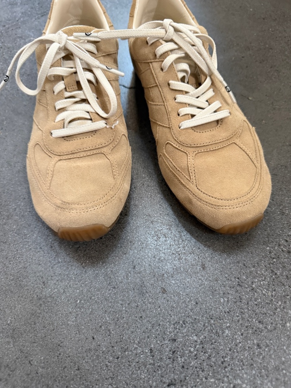 Vince Mojave suede sneakers size 10 sand trail - Picture 5 of 7